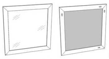 Зеркало Corozo Классика 80 универсальное