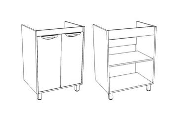 Тумба Чикаго 65 Бетон (Р)