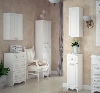 Комод-пенал Corozo Классика 30 с корзиной