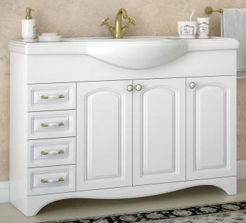 Тумба Corozo Классика 120 с корзиной