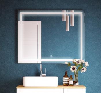 Зеркало LED Corozo Барго 1000х800, сенсор