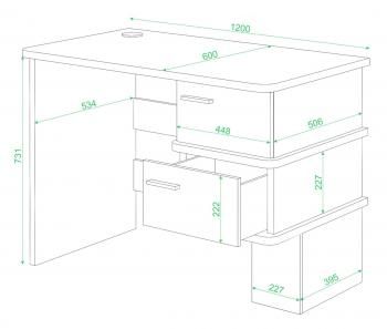 Компьютерный стол Мэрдэс СД-15С