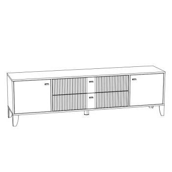 Тумба ТВ ТЭКС Парус-10