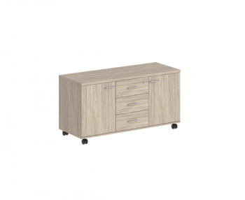 Тумба сервисная с 3 ящиками, с замком Norden SG.621