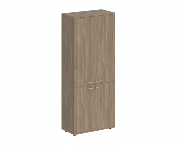 корпус: дуб темный; фасады: дуб темный