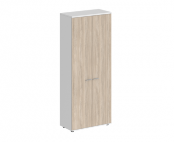 корпус: белый; фасады: дуб светлый