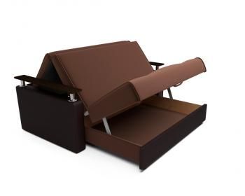 Диван Mebel-ars Шарк 120 микровелюр + экокожа