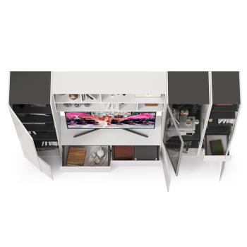 Гостиная Mobi Сидней Комплектация № 31 13.63 + 15.57 2шт + 13.200 + 13.201 + 13.202