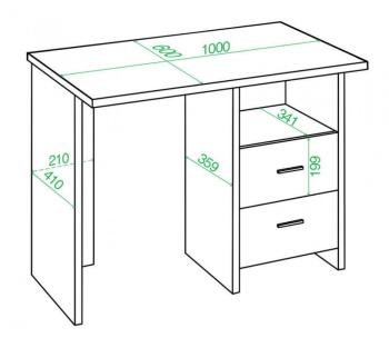 Стол компьютерный Мэрдэс СКЛ-Прям100