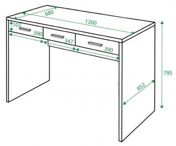 Стол компьютерный Мэрдэс СП-32С