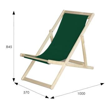 Шезлонг Мебелик