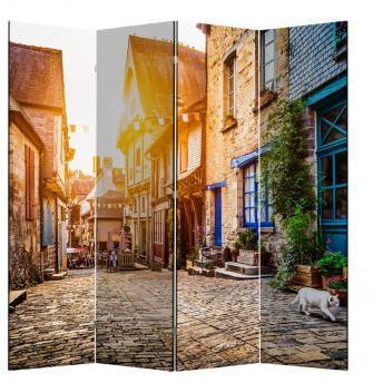 Ширма RB 1408-4 Тихая улочка 4 панели