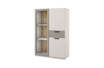 Шкаф с витриной Анрэкс MODERN 1V2D1S