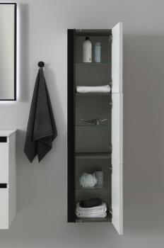 Шкаф-пенал для ванной De Aqua Ариетта New 40 R с зеркалом