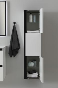 Шкаф-пенал для ванной De Aqua Ариетта New 40 R с зеркалом