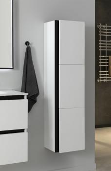 Шкаф-пенал для ванной De Aqua Ариетта New 40 R с зеркалом