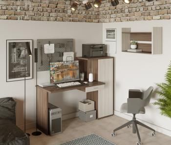 Компьютерный стол Мэрдэс СКЛ-ПРЯМ120+ШК