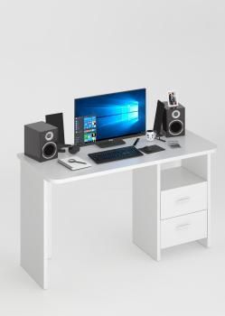 Компьютерный стол Мэрдэс СКЛ-Прям130Р со скругленными углами