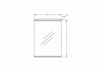 Зеркало Stella Polar Ильза 50/С