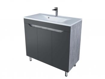 Тумба Stella Polar Абигель 100 3 дв.