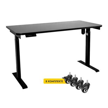 Стол с регулировкой высоты электрический LuxAlto LA-T33-E6 140*70*2.5 с колесами