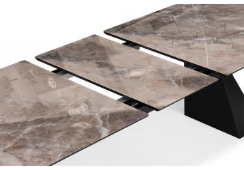 Стеклянный стол Woodville Денхольм 240(290)