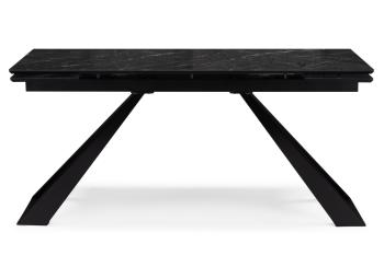 Стеклянный стол Woodville Маккарти 160(220)х90х77