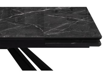 Стеклянный стол Woodville Маккарти 160(220)х90х77