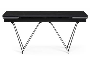 Стеклянный стол Woodville Марвин 160(220)х90х76