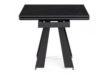 Стеклянный стол Woodville Марвин 160(220)х90х76