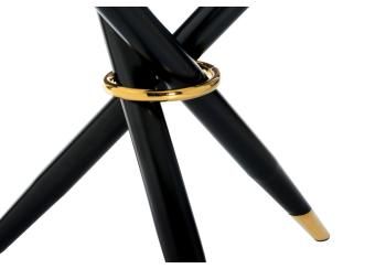 Стеклянный стол Woodville Rock 100х75