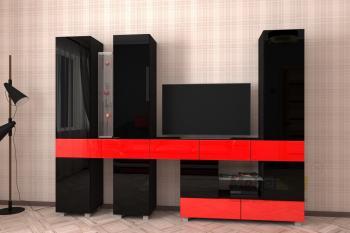 Черный / красный