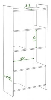 Стеллаж Мэрдэс СТЛ-ЗВ