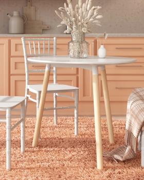 Стол круглый STOOL GROUP EAMES DST NEW D80