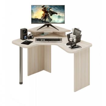 Стол игровой-угловой Мэрдэс СКЛ-ИгрУгл120+НКИЛ-УГЛ Левый