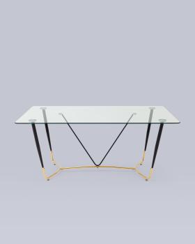 Стол обеденный STOOL GROUP Даймакс 180*90 стекло