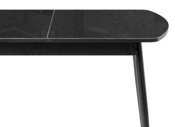 Стеклянный стол Woodville Бейкер 120(152)х70х75