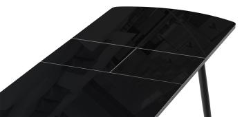 Стеклянный стол Woodville Бейкер 120(152)х70х75