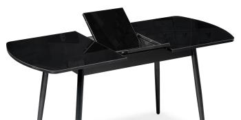 Стеклянный стол Woodville Бейкер 120(152)х70х75