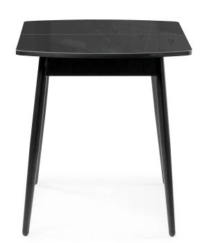 Стеклянный стол Woodville Бейкер 120(152)х70х75