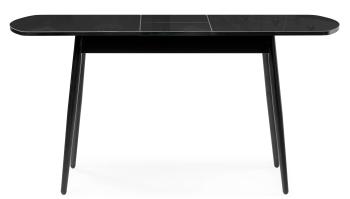 Стеклянный стол Woodville Бейкер 120(152)х70х75