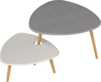 Серый лен/Бежевый лен