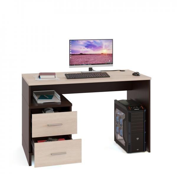 Стол компьютерный Сокол КСТ-114 с встроенной тумбой