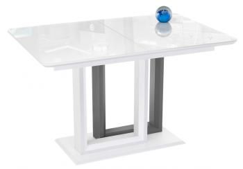 Белый/Белая шагрень стекло