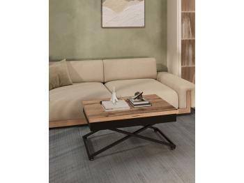 Стол-трансформер Калифорния АНДРЭ Loft дуб вотан (У)