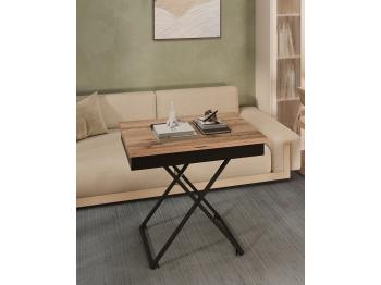 Стол-трансформер Калифорния АНДРЭ Loft дуб вотан (У)