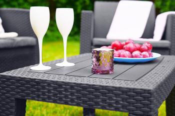 Стол B:rattan Arizona