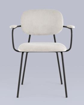 Стул STOOL GROUP Кэрол (черный металл)