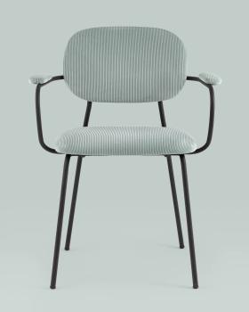 Стул STOOL GROUP Кэрол (черный металл)