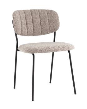 Букле серый,черные ножки